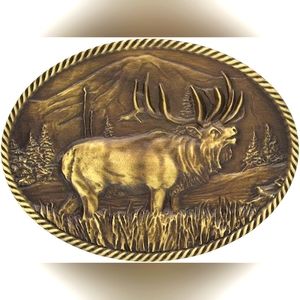 Montana Silversmiths Heritage Wildlife Outdoor Series Attitude Buckle